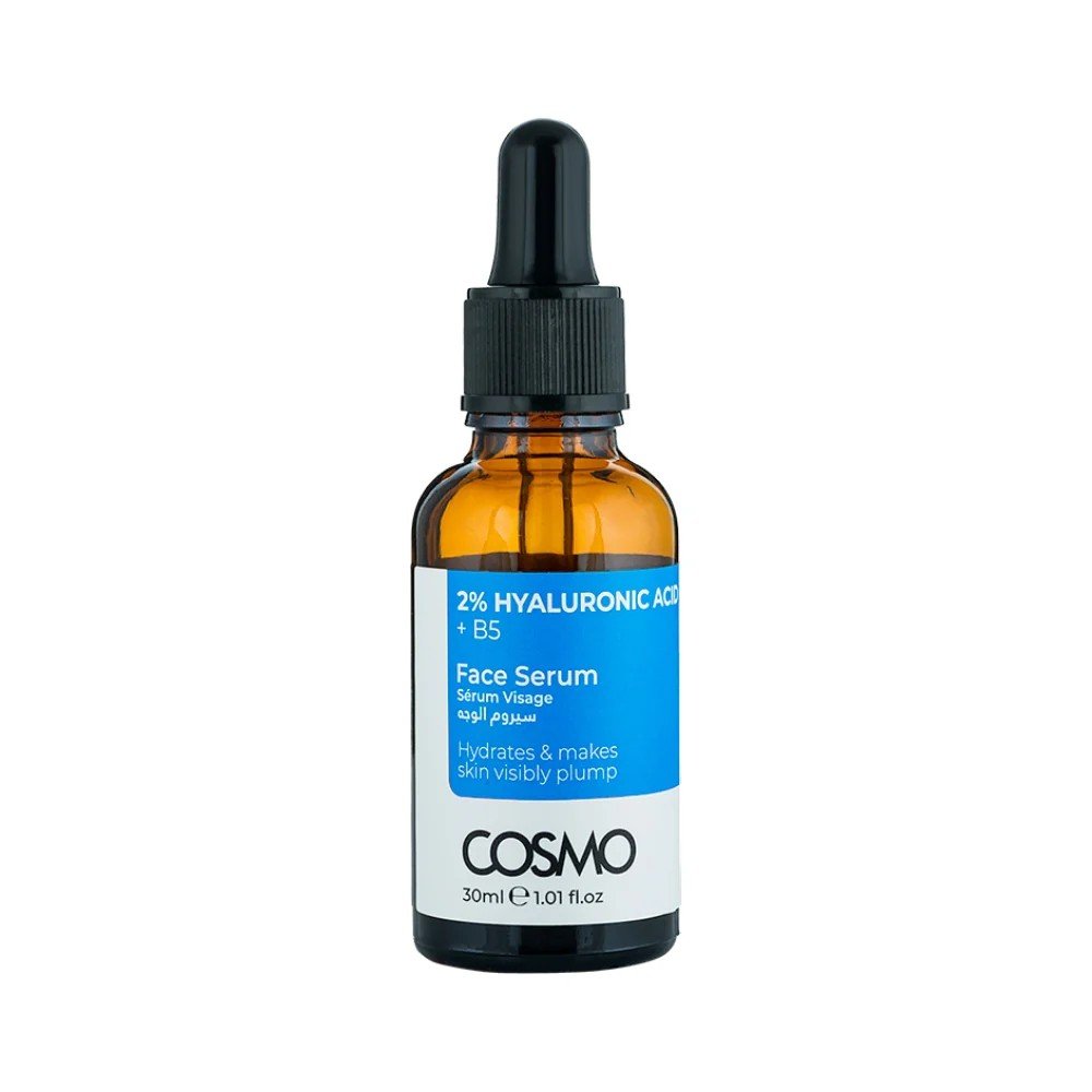 COSMO Hyaluronic Acid 2% + B5 Face Serum 30ml كوزمو سيروم يرطب ويحسن مرونة البشرة