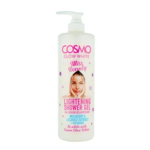 Cosmo Glow White Lightening Shower Gel 1000Mlجل الاستحمام كوزمو جلو وايت لتفتيح البشرة