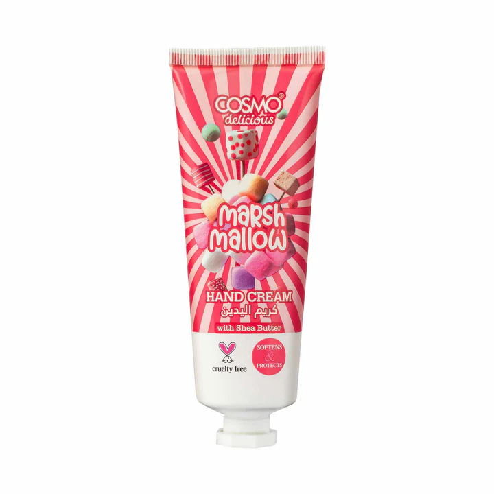 Marsh-MALLOW-Hand-cream-75mlكريم اليدين بنكهة المارشميلو